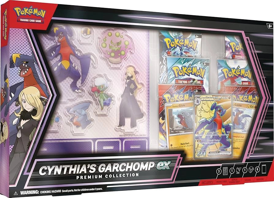 Pokemon - Cynthia’s Garchomp ex Premium Collection