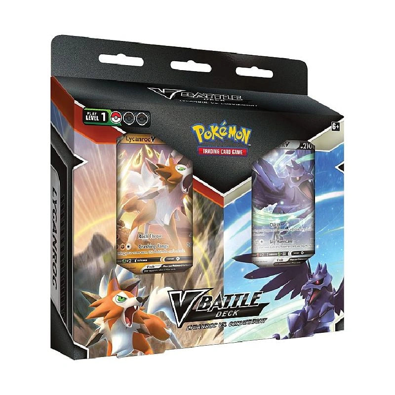 Pokemon Lycanroc V / Corviknight V Battle Deck Bundle