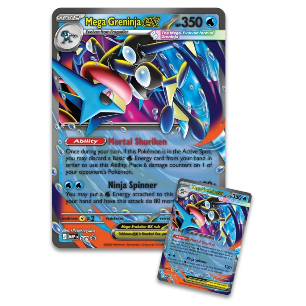 Pokemon - Mega Greninja ex Premium Collection