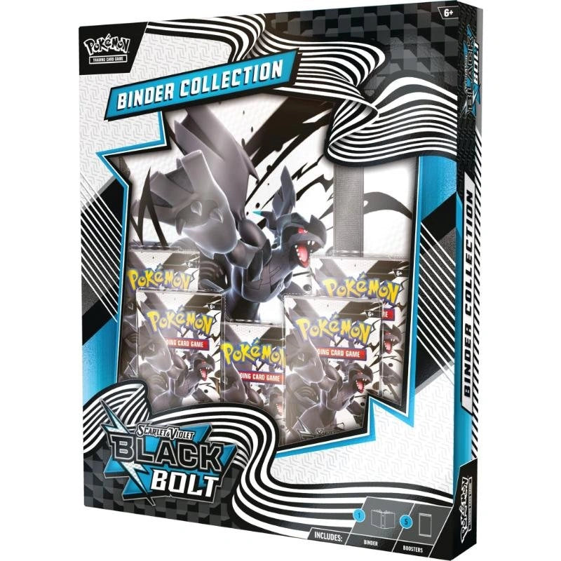 Pokemon SV10.5 - Black Bolt & White Flare - Black Bolt Binder Collection