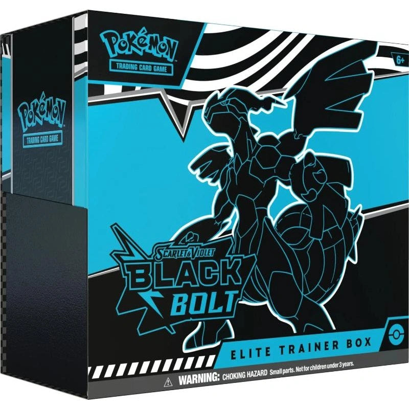 Pokemon SV10.5 - Black Bolt & White Flare - Black Bolt Elite Trainer Box (MAX 1 per kund)