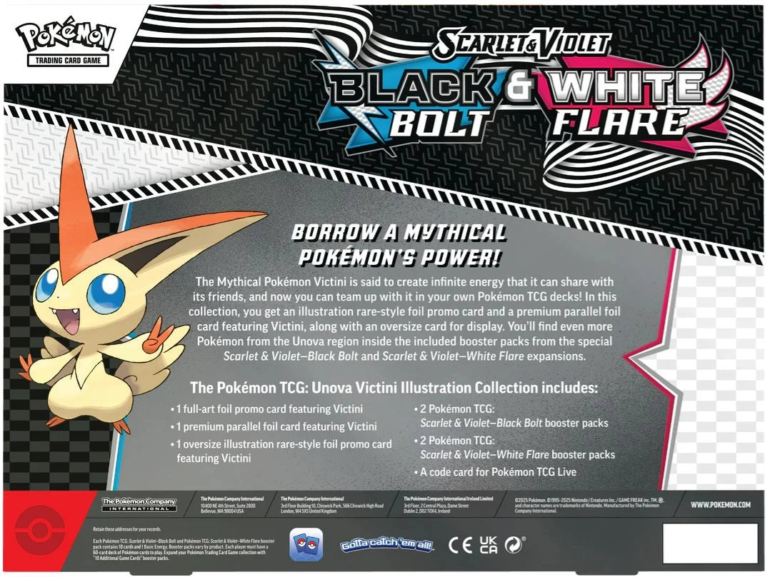 Pokemon SV10.5 - Black Bolt & White Flare