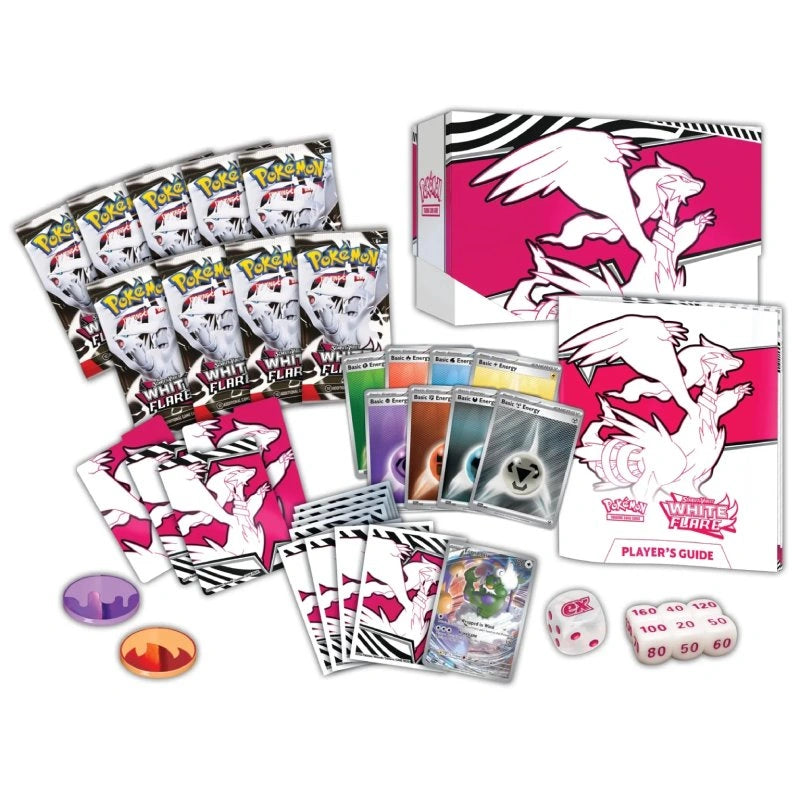 Pokemon SV10.5 - Black Bolt & White Flare - White Flare Elite Trainer Box (MAX 1 per kund)