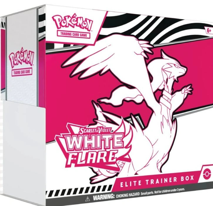 Pokemon SV10.5 - Black Bolt & White Flare - White Flare Elite Trainer Box (MAX 1 per kund)