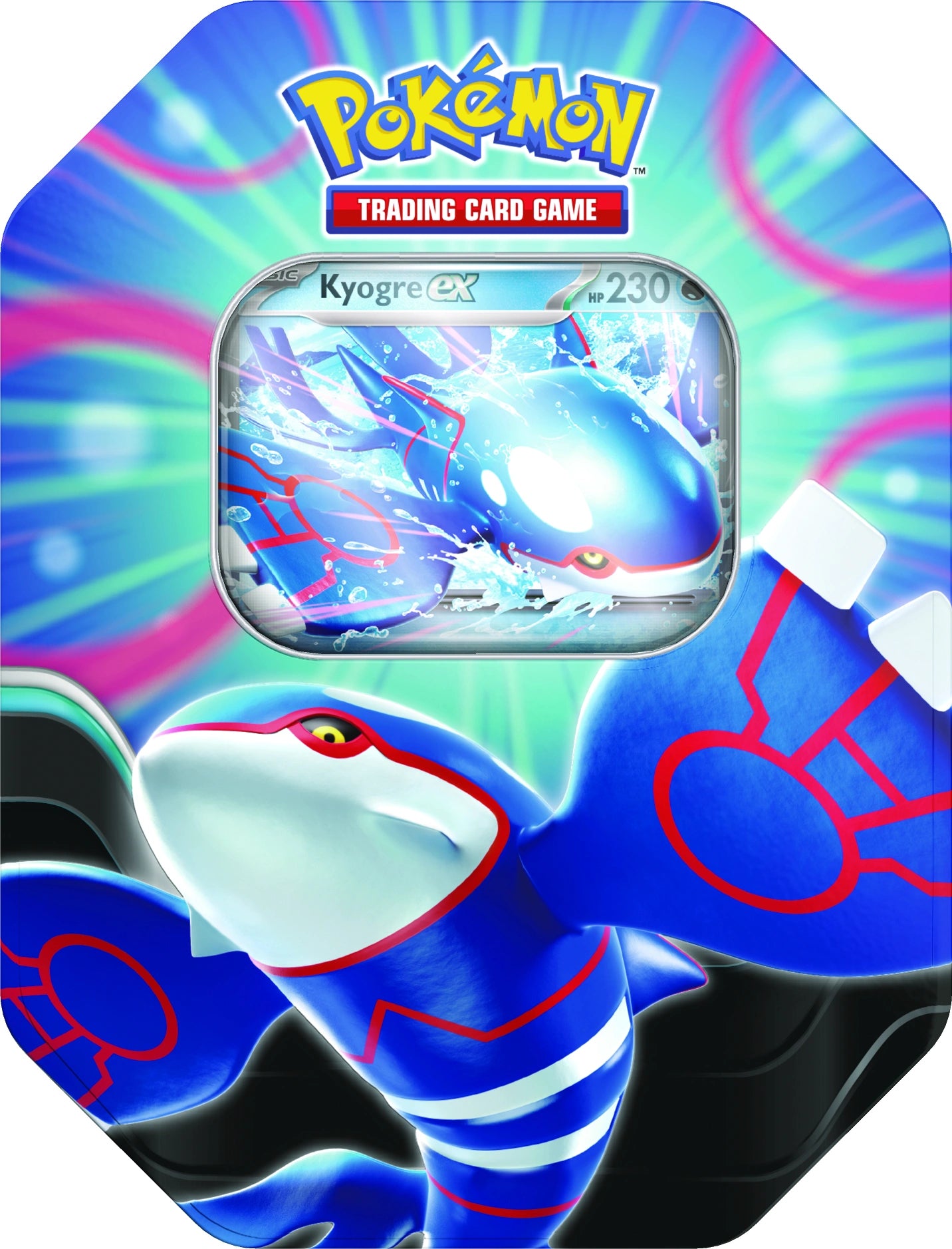 Pokemon TCG Azure Legends Tin - Kyogre