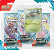 Pokemon TCG: Scarlet & Violet - Journey Together 3-pack Blister