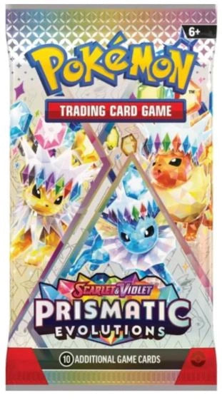 Pokemon TCG: Scarlet & Violet - Prismatic Evolutions Booster (Max 6 per kund)