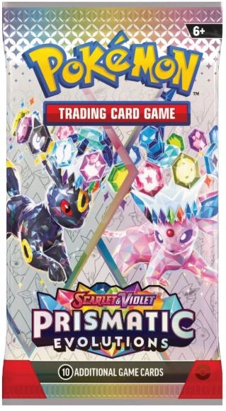 Pokemon TCG: Scarlet & Violet - Prismatic Evolutions Booster (Max 6 per kund)