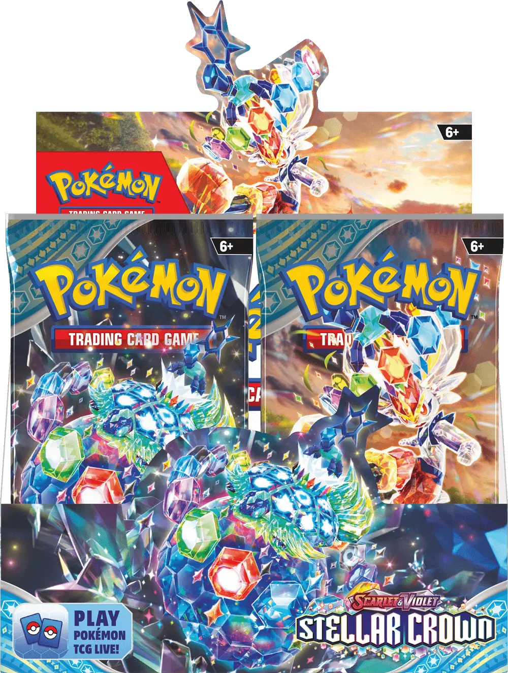 Pokémon TCG - Scarlet & Violet 7: Stellar Crown Booster Display (36 Booster)