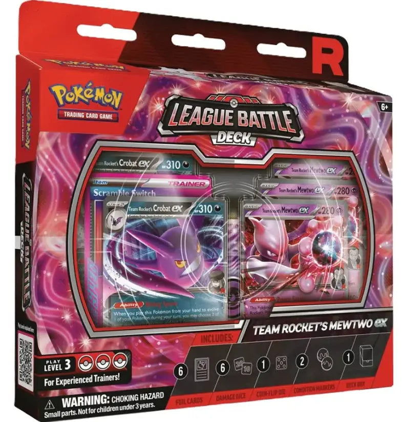 Pokemon: Team Rocket’s Mewtwo Ex League Battle Deck