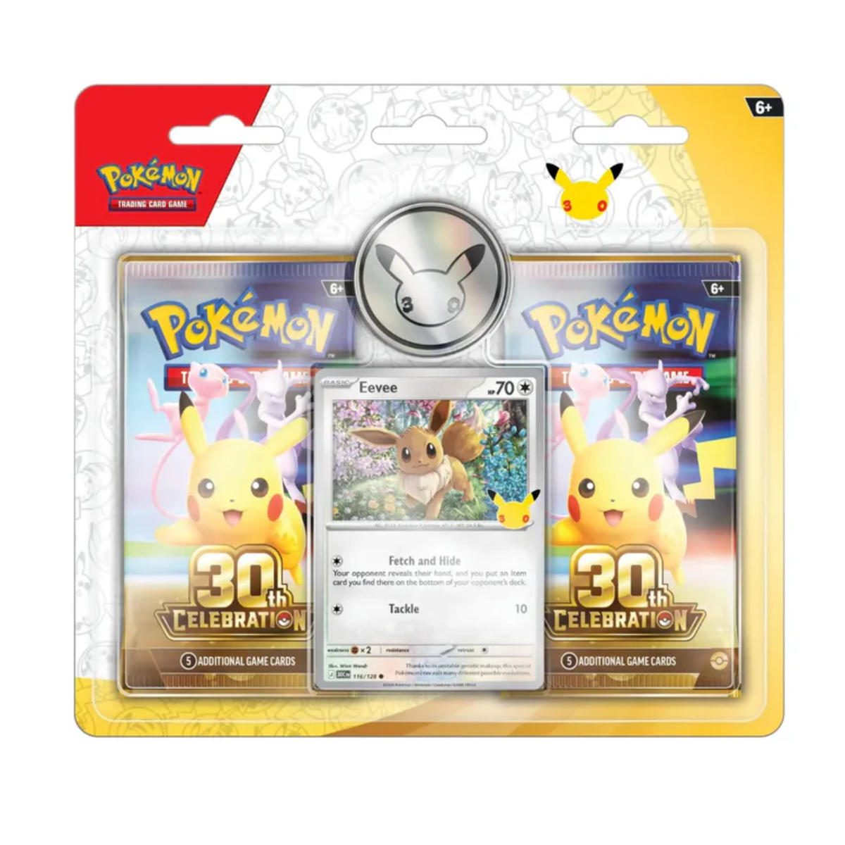 Pokémon TCG: 30th Celebration 2-Pack Blister - Max 1 /kund