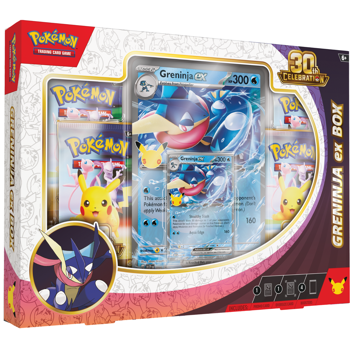 Pokémon TCG: 30th Celebration Pokémon ex Box Greninja - Max 1/kund
