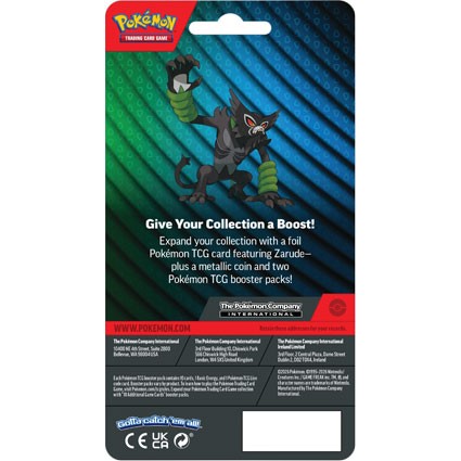 Pokémon TCG: 2-Booster Pack Checklane Blister Zarude