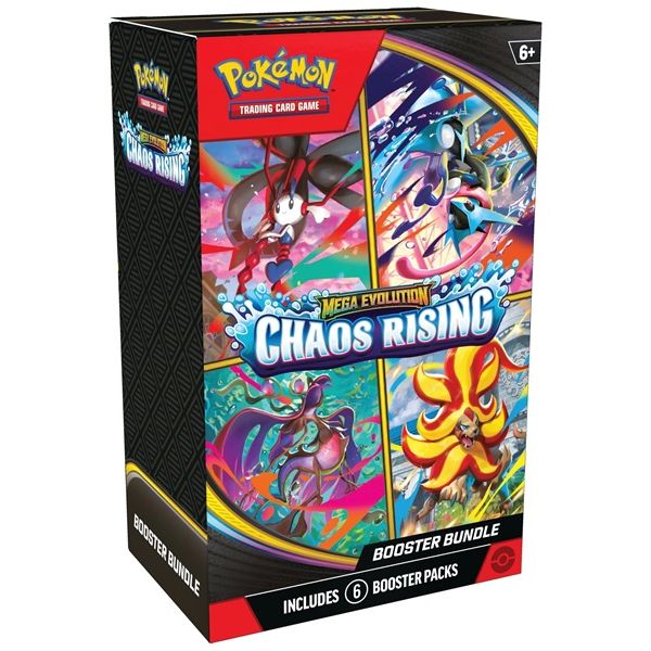 Pokémon TCG: Mega Evolution - Chaos Rising Booster Bundle