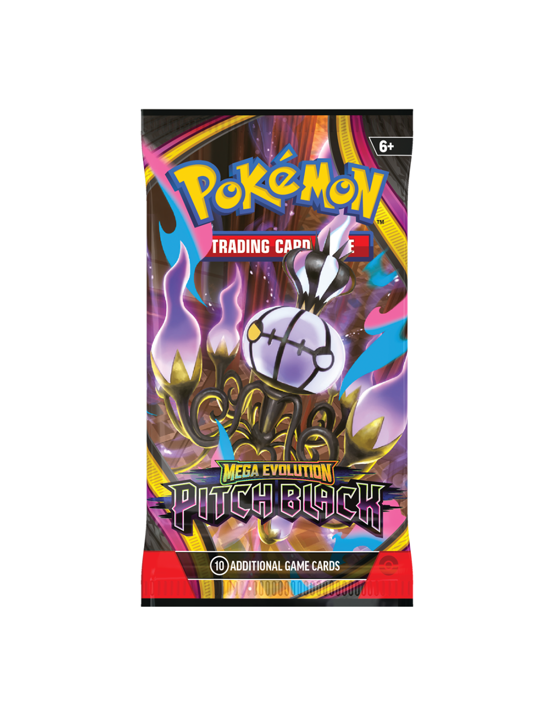 Pokémon TCG: Mega Evolution - Pitch Black Booster (Max 18 per kund)