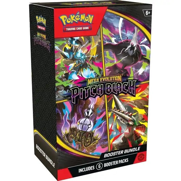 Pokémon TCG: Mega Evolution - Pitch Black Booster Bundle (Max 2 per kund)