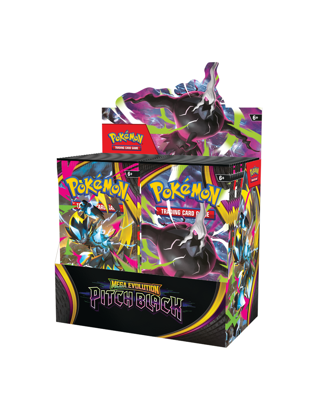 Pokémon TCG: Mega Evolution - Pitch Black Booster Display (36 Booster) Max 1st per kund