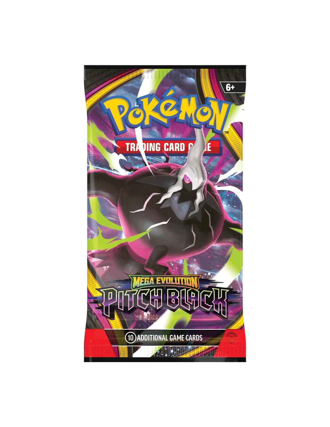 Pokémon TCG: Mega Evolution - Pitch Black Booster (Max 18 per kund)