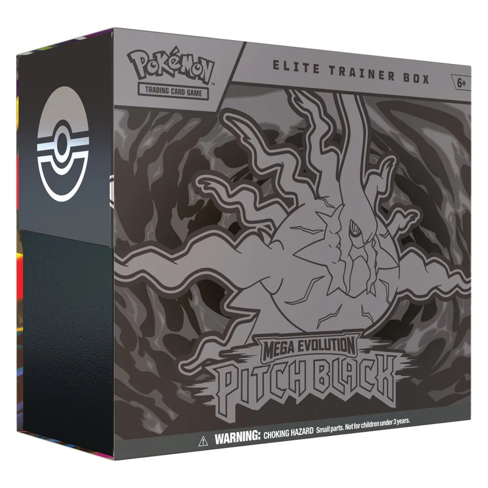 Pokémon TCG: Mega Evolution - Pitch Black Elite Trainer Box (Max 1 per kund)