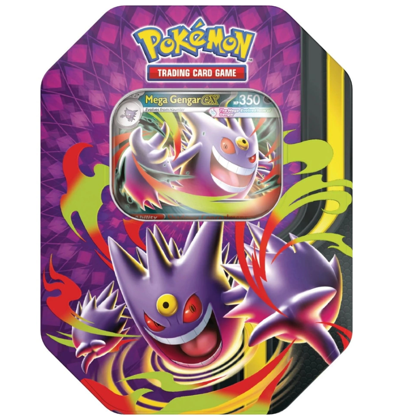 Pokémon TCG: Summer Tin 2026 - Mega Gengar EX (max 1/kund)