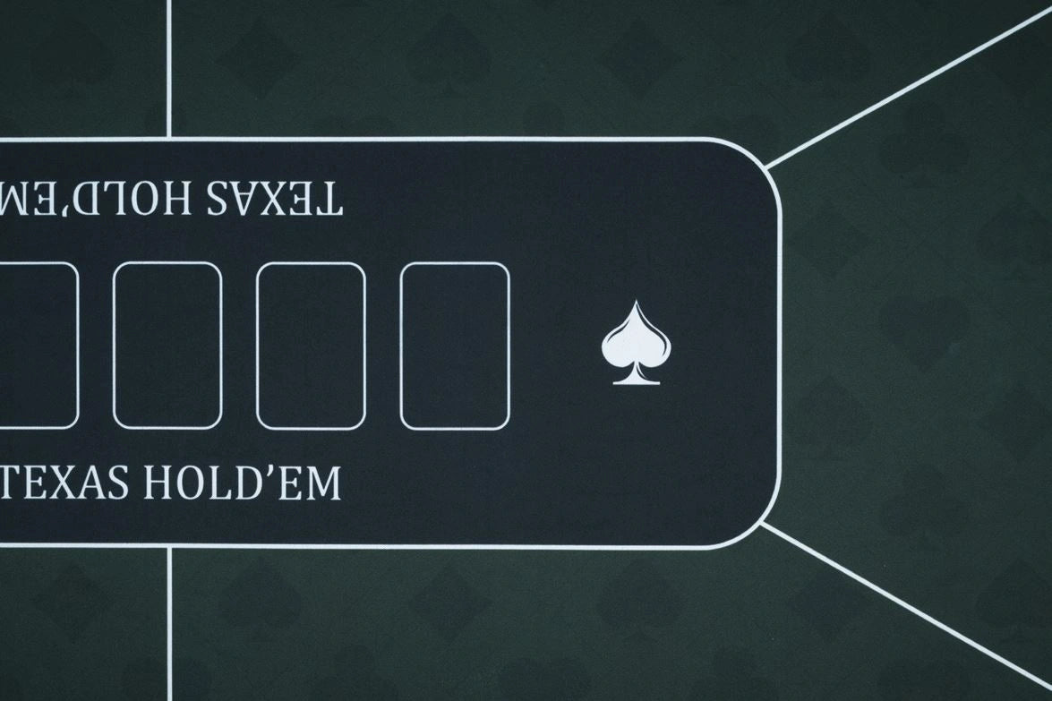 Pokermatta grön (180x90cm)