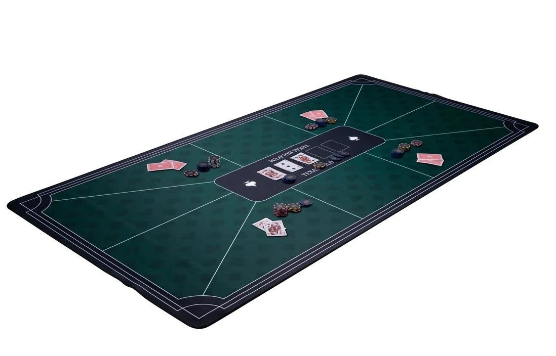 Pokermatta grön (180x90cm)