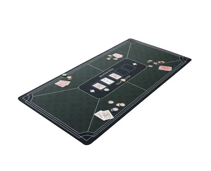 Pokermatta grön (120x60 cm)