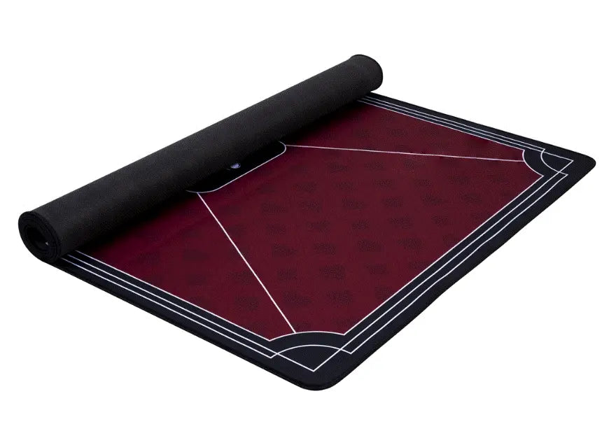 Pokermatta röd (120x60cm)