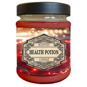 Scented Candle Health Potion with Surprise Dice