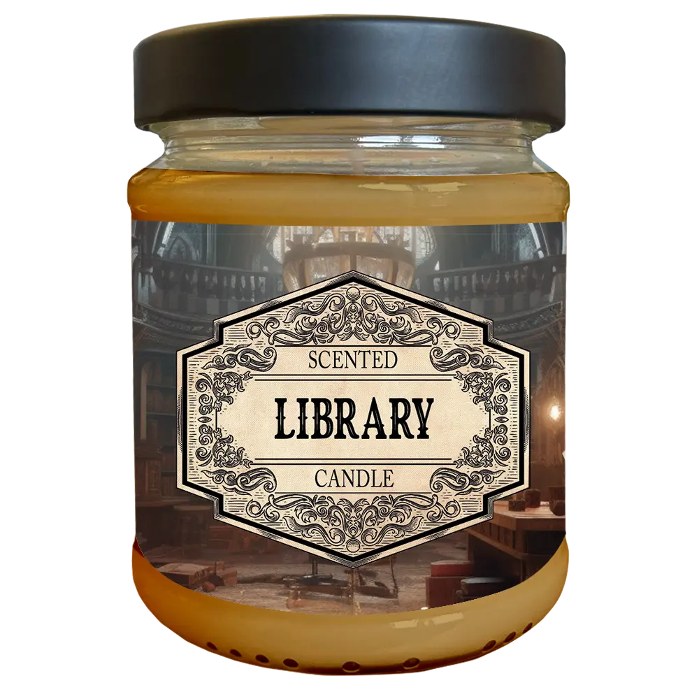 Scented Candle Library with Surprise Dice