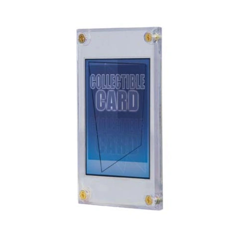 1/4" Screwdown Recessed Card Holder