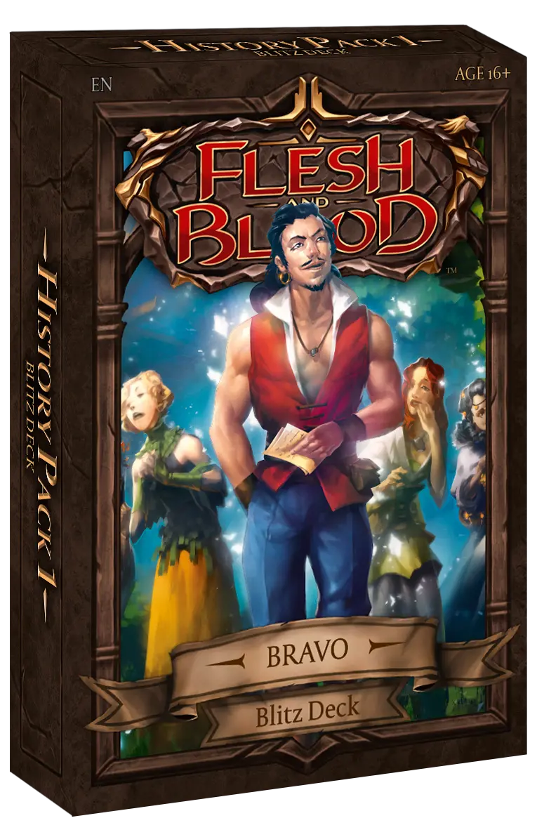 Flesh and Blood TCG: History Pack 1 Blitz Deck - Bravo