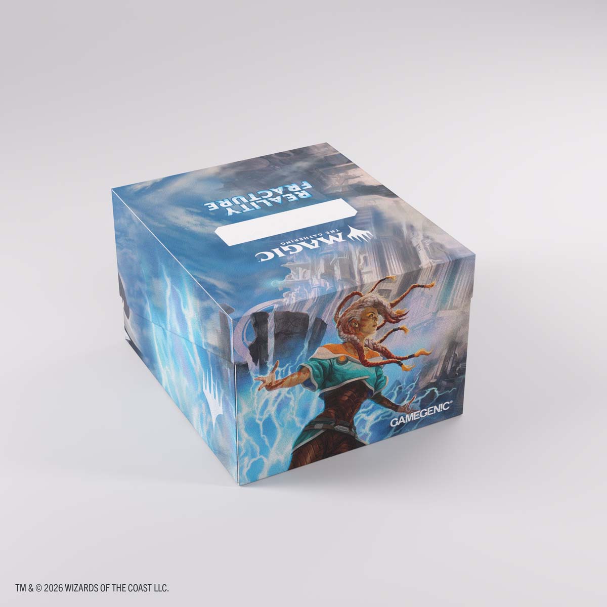 Gamegenic - Magic the Gathering Reality Fracture Soft Crate 100+ XL Sideloading - Tam Beleren, Conflicted/Jace, Building Reali