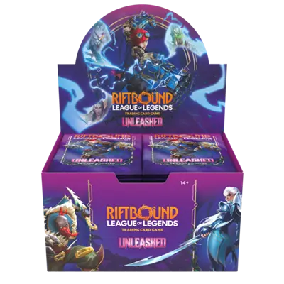Riftbound: League of Legends TCG - Unleashed Booster Display (24 packs)