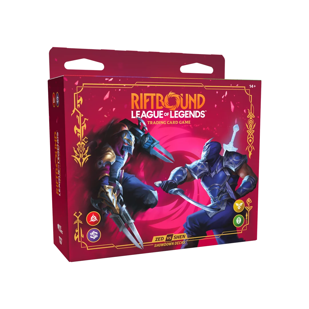 Riftbound: League of Legends TCG - Vendetta Showdown Decks - Zed vs Shen