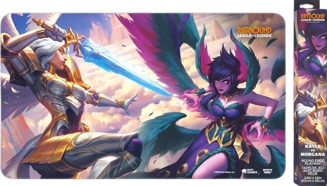 Riftbound: League of Legends TCG: Vendetta Playmat - Kayle vs Morgana