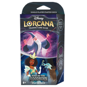 Disney Lorcana TCG: Rise of the Floodborn - Starter deck - Merlin and Tiana (Amethyst & Steel)