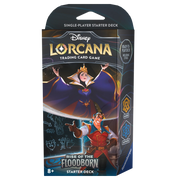 Disney Lorcana TCG: Rise of the Floodborn - Starter deck - Wicked Queen and Gaston (Amber & Sapphire)