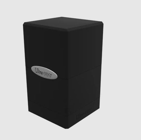 Satin Tower Deckbox Black