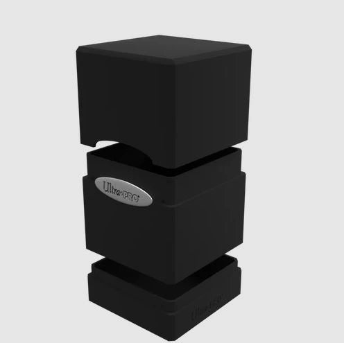 Satin Tower Deckbox Black