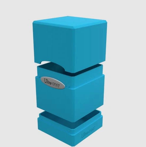Satin Tower Deckbox Light Blue