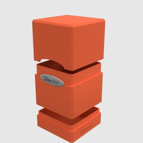 Satin Tower Deckbox Orange