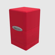 Satin Tower Deckbox Red