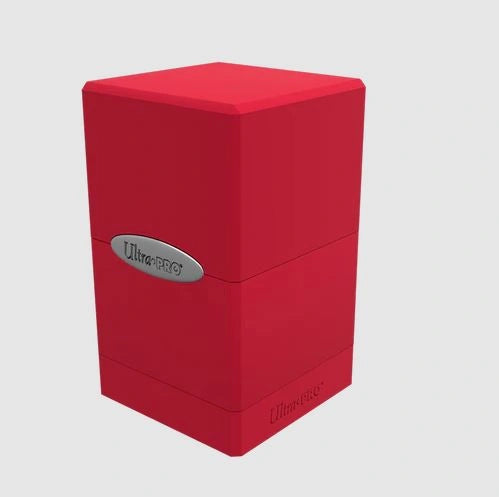 Satin Tower Deckbox Red