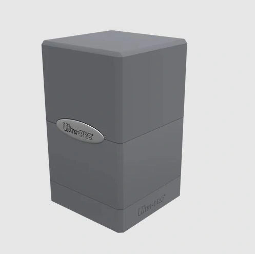 Satin Tower Deckbox Smoke Grey