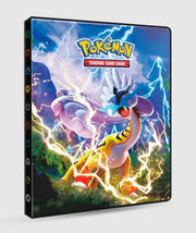 Scarlet and Violet Raging Bolt and Iron Crown 4-Pocket Portfolio for Pokémon