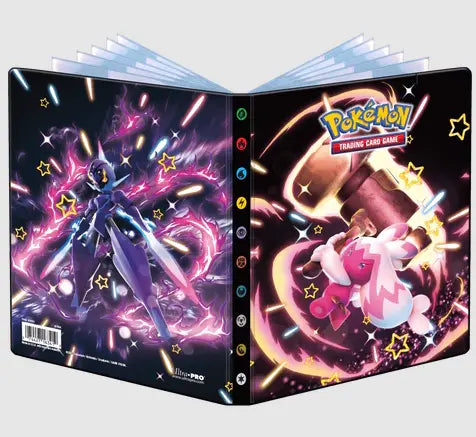 Scarlet and Violet Shiny Tinkaton and Ceruledge 4-Pocket Portfolio for Pokémon