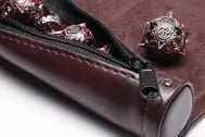 Dice Scroll & Map Dark Brown