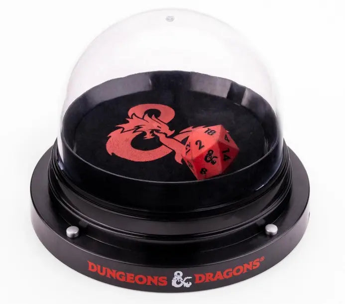 D&D Orb of Possibility Dice Roller with Silicone d20