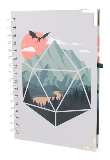 A d20 Scene Deluxe Notebook